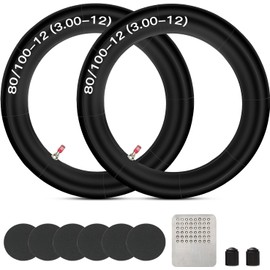 GREHUA 2.75 3.00-12 80/100-12 inch Rear Inner Tube for SSR 110cc 125cc 90cc KLX110 PW80 TTR90 TTR110 XR50 XR70 CRF50 CRF70 CRF110 DRZ110 Coolster QG-214 Apollo RFZ Pit Dirt Off Road Bike Parts