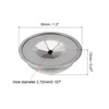 PATIKIL 30mm Insulation Dome Caps, 30pcs Insulation Cap Washers Galvanized