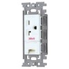 Toshiba Lighting & Technology NDG2781E WW E'S 250 V Grounding Outlet with Earth Terminal 15 / 20 A New White