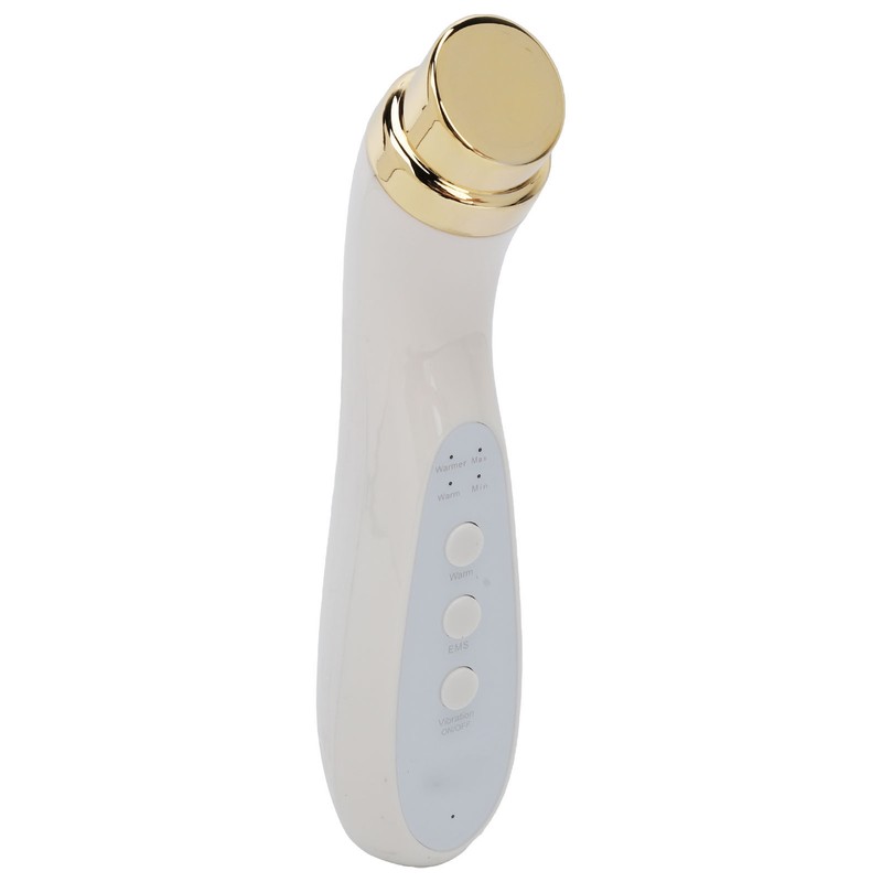 Facial Beauty Massager Hot Compress Vibration EMS Microcurrent Skin Tightening