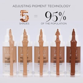 Hey Honey Hey Honey Trick and Treat CC Cream SPF 46 | Active Moisturizing Color Correcting Cream with Honey & Propolis | Best Cover For Rosacea, Skin Redness & Mature Skin | Cruelty-Free | 1 oz (Light-Medium)