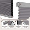 Allesin Zen No Drill Blinds for Windows Blackout Cordless Cellular