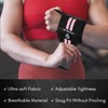 EVMT Premium Weightlifting Wrist Wraps 20" - Durable Wrist Straps