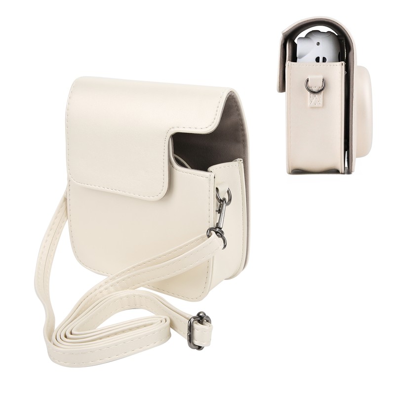 PU Leather Case Bag with Adjustable Shoulder Strap for Instax