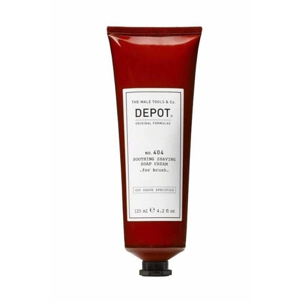 DEPOT 404 Soothing Shaving Soap Cream for Brush