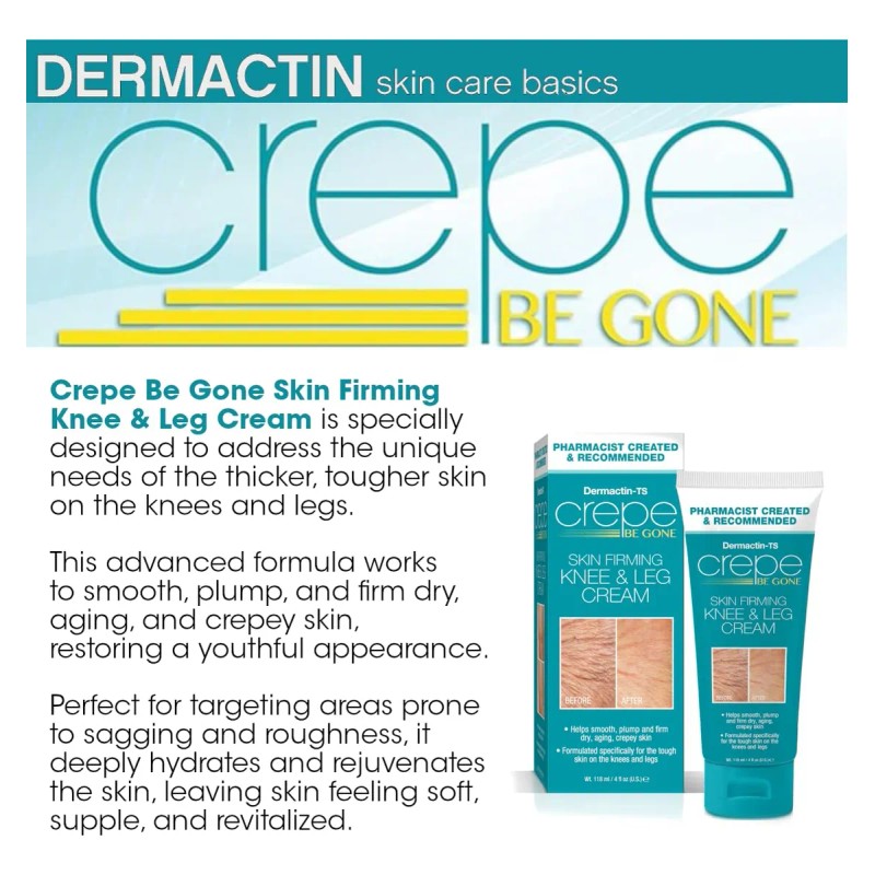 Crema Reafirmante Para Rodillas Y Piernas Crepe Be Gone Skin