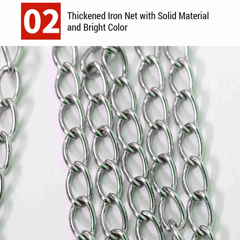 Heavy Duty Basketball Chain Net Replacement Galvanized Iron Basket Net