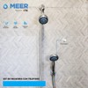 MEER FAUCETS BY CNX Regadera Fija con Desviador a Regadera