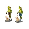 formano Beautiful Set of 2 Collector's Figures, Frog with Dog