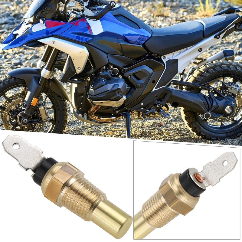 YINETTECH 1PC Motorcycle Water Temperature Sensor OE: 34850-50A00 Coolant Temperature