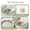 LeMeeOly Electric Sitz Bath, Unisex Foldable Sitz Bath for Toilet