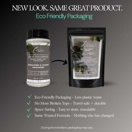 Lapew Fresh Linen Breeze Carpet Freshener Powder: Powerful Odor Eliminator for Home, Upholstery Deodorizer, Carpet Deodorizer, Pet Urine, Cat Litter Box - Fresh Linen Breeze Fragrance