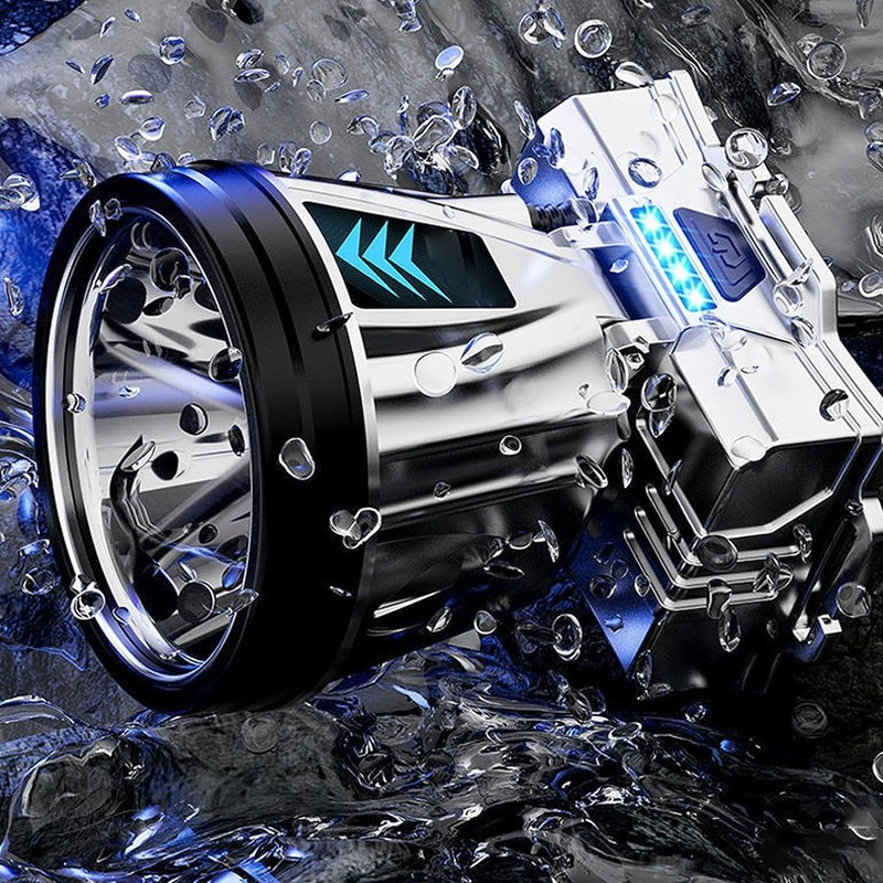 Super Bright Headlamp High Power Rechargeable Zooming Sensing Headlamp Flashlight