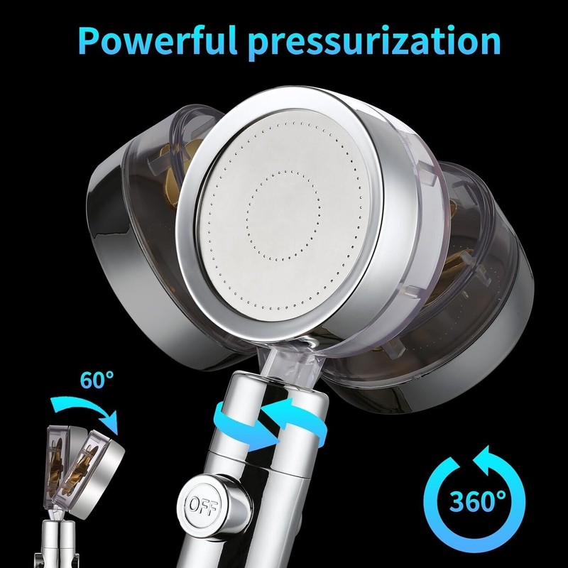 Iopsk High Pressure Shower Head with Filters,Handhe