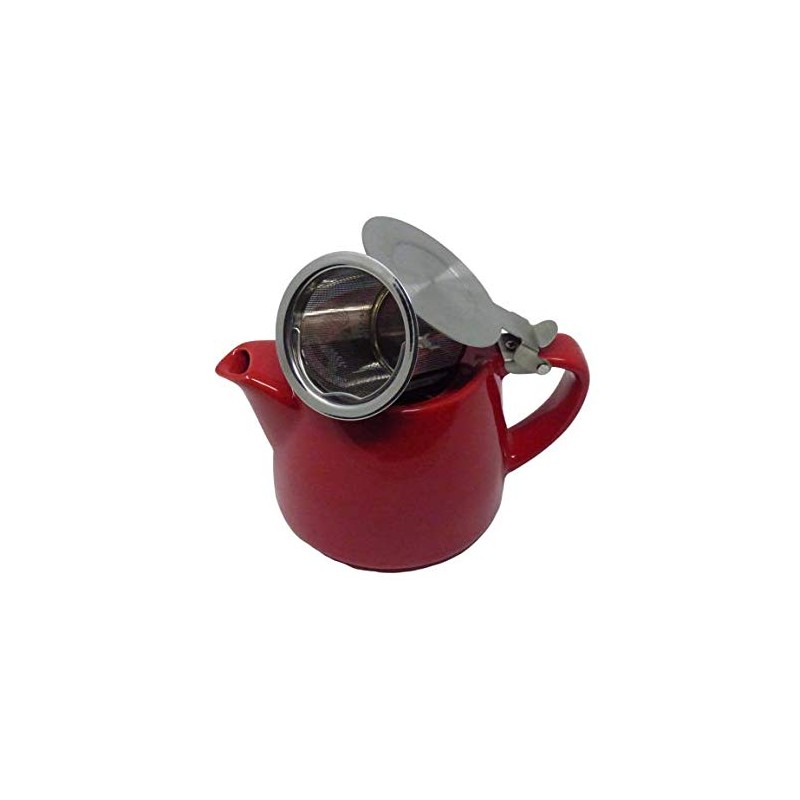 Saara, 0.9 Litre Ceramic Teapot with Insert, Ceramic, Matt Sky