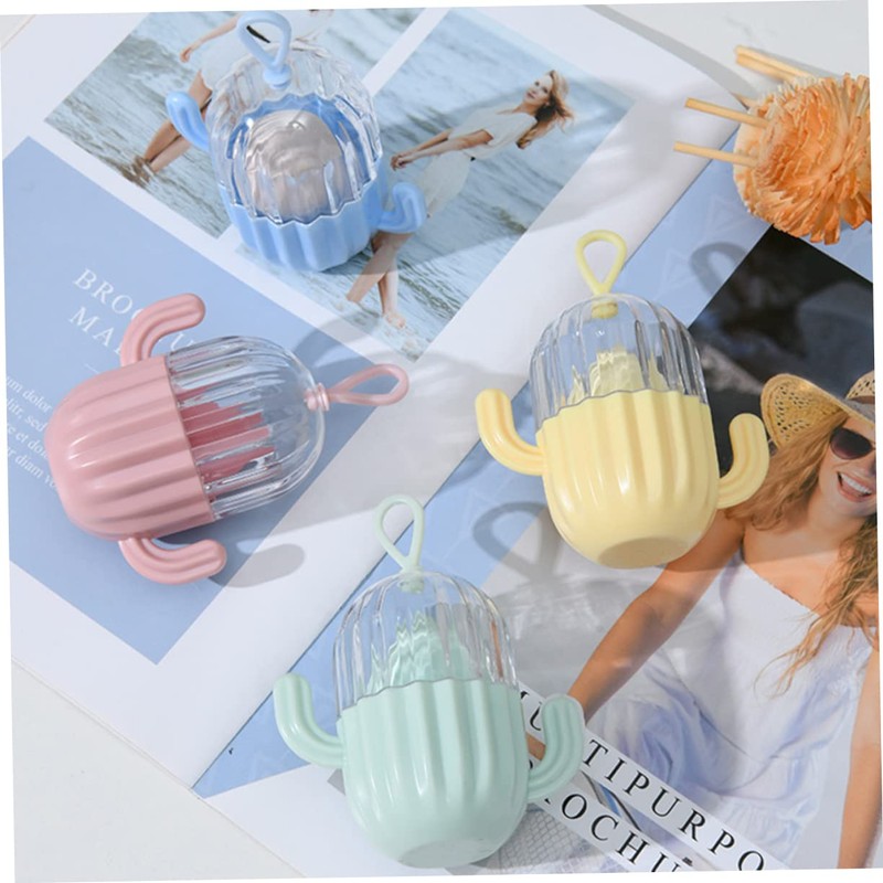 WOONEKY Beauty Egg Box Makeup Sponge Travel Case Reusable Sponge