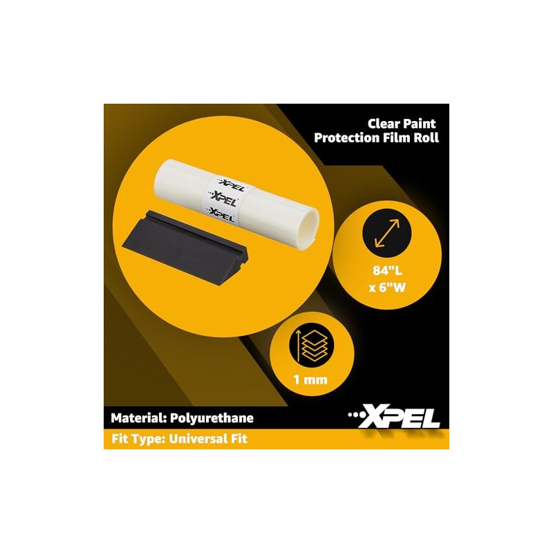 XPEL Clear Paint Protection Film Roll - Self-Healing, Invisible Shield