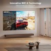 AuKing Projector, Built-in Apps & Auto Focus, 2026 Upgraded Mini