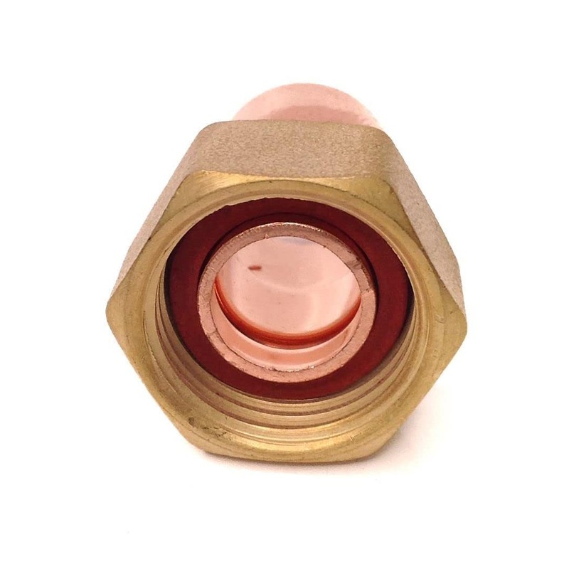 End Feed Straight Tap Connector - 15mm x 1/2" BSP