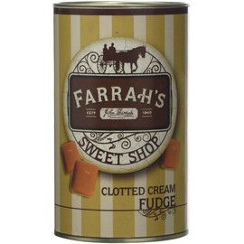 Farrah's of Harrogate - Clotted Cream Fudge Drum 150g