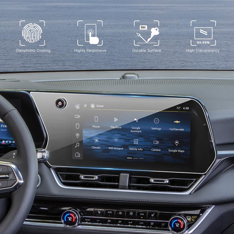 INTGET 11.3-INCH Screen Protector for 2025 2026 Chevy Equinox Accessories