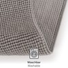 Blumtal Badematte 40x60 cm Chenille - Oeko-TEX zertifizierter Badteppich -