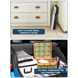 Dyforce Folding Step Stool 13", Durable Kids Step Stool, Heavy Duty Step Stools for Adults, Compact Foot Stools, Light-Weight Toddler Step Stool for Kitchen, Bathroom, Holds Up to 300 lbs (Black)