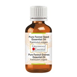 Greenwood Essential Pure Fennel Seed Essential Oil (Foeniculum vulgare) Steam Distilled 15ml (0.50 oz)