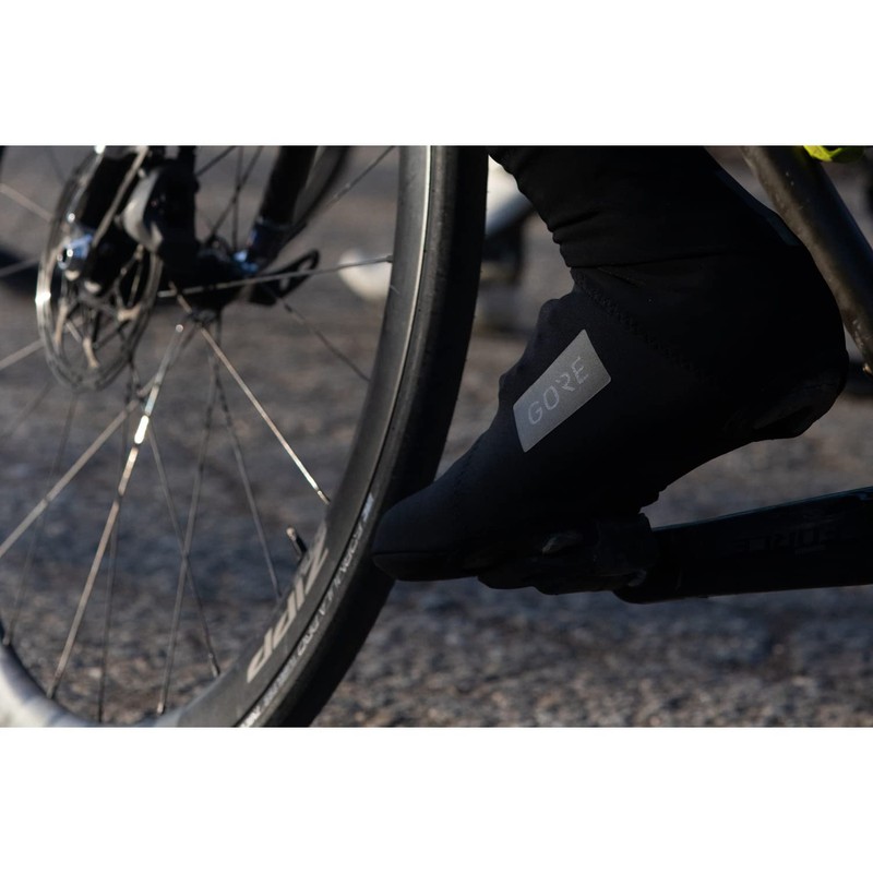 GORE WEAR Unisex Cycling Thermo Overshoes, 37-39, Black
