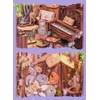 Wizardi Book Nook Miniature - Flower Forest Concert Roombox Kit