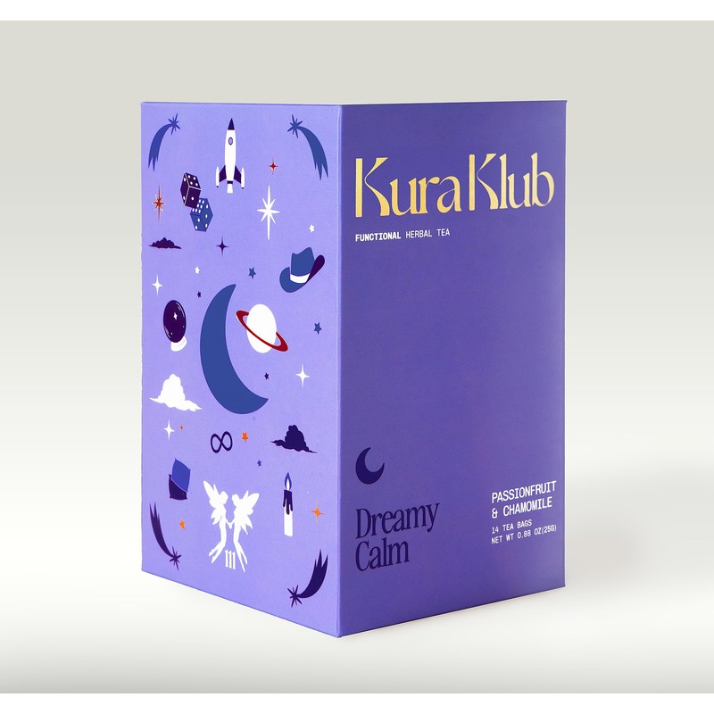 Kura Klub Nighttime Sleep & Relaxation Tea — Chamomile &