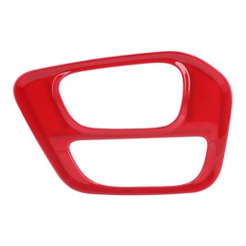 Gear Shift Panel Frame Trim Anti UV Wearproof Replacement for Dodge Challenger 2015‑2021Red