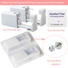 Ear Piercing Gun Kit - Lyuxzad 6Pcs Disposable Ear Piercing