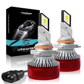 StoneBanks 9005/HB3/H10 Bombillas LED para Faros Delanteros,6500K 200W 30000 LM, Kit de conversión 600% súper Brillante, Luz Baja Alta Y Niebla, Impermeables IP68, 2 Unidades