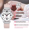 Hearkent British English Talking Watch for Women with Large Numbers