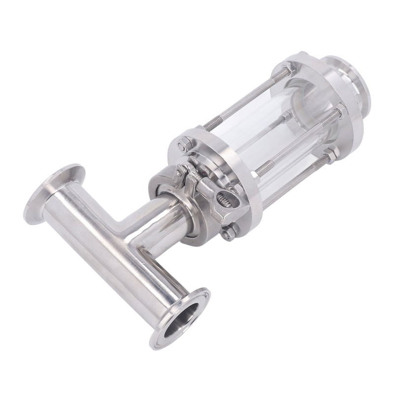 Triple Clamp Tee 3 Way 304 Stainless Steel Hose Pipe