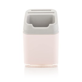 Minky Utensil Caddy, Pastel Pink, One Size