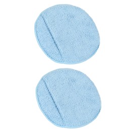 Leather CPR Microfiber Applicator Sponge 2pcs - Leather Conditioner Applicator, Round LintFree Microfiber Applicator Pad, Car Cleaner for Car Interior, Leather Care Kit
