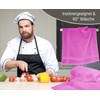 Lashuma Tea Towels Pink Lotus London 4 x Kitchen Drying