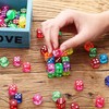 100 Pieces Six-Sided Dice Set, Colours Dice Set, Dice Games,