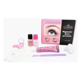 Kit Rizado De Pestañas Lashlifting Y Pigmento De Negro Jdeni                                                                                          
