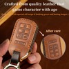 for Lexus Leather Key Fob Cover with Keychain,Leather Key Case