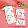 RuiChy 18 Pcs Thank You Cards with Gift Stickers and