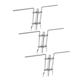 Mobestech 3pcs Hydraulic Cylinder Seal Installation Tool Kit Easy to Use Hydraulic Press Accessories for Piston Rods Compatible Automotive Seals User-friendly Design