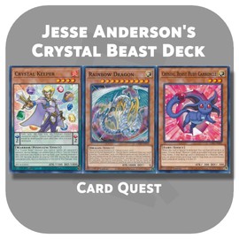 Generic Complete Custom Deck for Yu-Gi-Oh! GX - Jesse Anderson's Crystal Beast & Ultimate Crystal Deck
