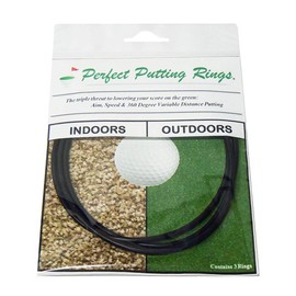 Perfect Putting Rings 3-Pack Golf Putter Practice Indoor Outdoor Training Aid AS SEEN ON YouTube