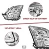JSBOYAT Headlight Assembly Fit for 06-09 Ford Fusion Headlamp Replacement