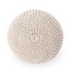 Christopher Knight Home Barwick Pouf, Ivory