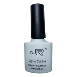 JR Gel Uv/led Top Efecto Ojo De Gato Uñas P/ Cualquier Tono 1pz