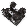 LewanSoul Mecanum Robot Chassis Car Kit with 360° Omnidirectional Wheel,